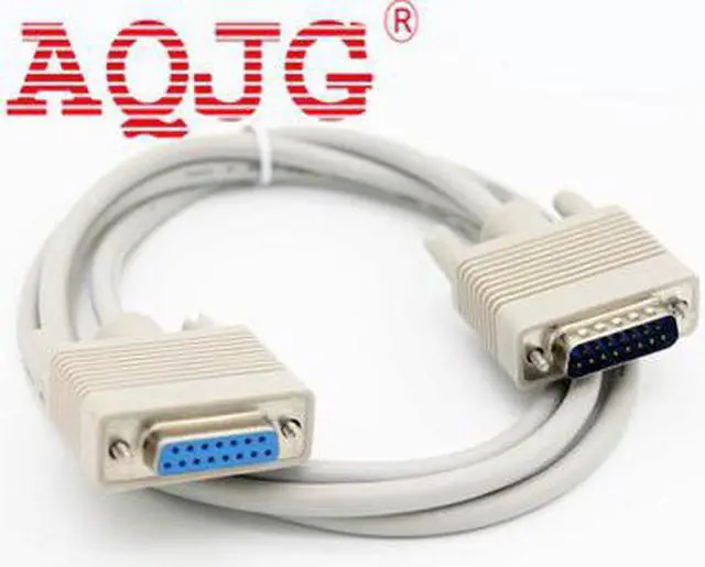 Main image of 1pcs DB15 male to DB15 Female cable db15 parallel cableDB15 15pin to DB15 Female 1.5M