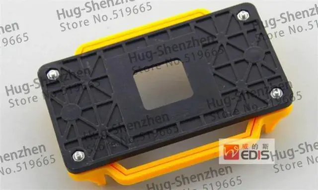 Alt view image 4 of 4 - CPU Radiator Fan Holder Computer Desktop Mainboard Bracket Base Mount for AMD AM2/AM2+/AM3/AM3+  3pcs/lot