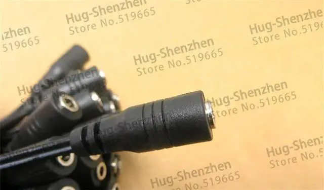 Alt view image 4 of 6 - DC Power Plug 5.5x2.5mm Male To 3.5x1.35mm Female Power Cable Cord Adapter , 5.5*2.5 Male, 3.5*1.35 Female, 10Qty,