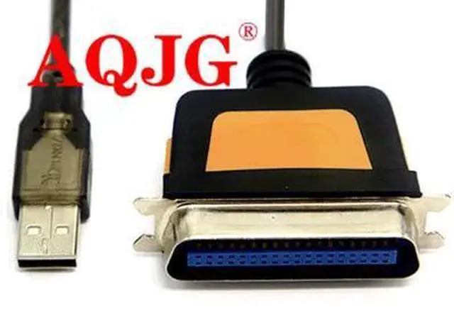 Alt view image 3 of 4 - USB to DB36 Printer Cable LPT Female Port Parallel IEEE 1284 36Pin Print Adapter Converter Printer Cable USB to DB36 CN36