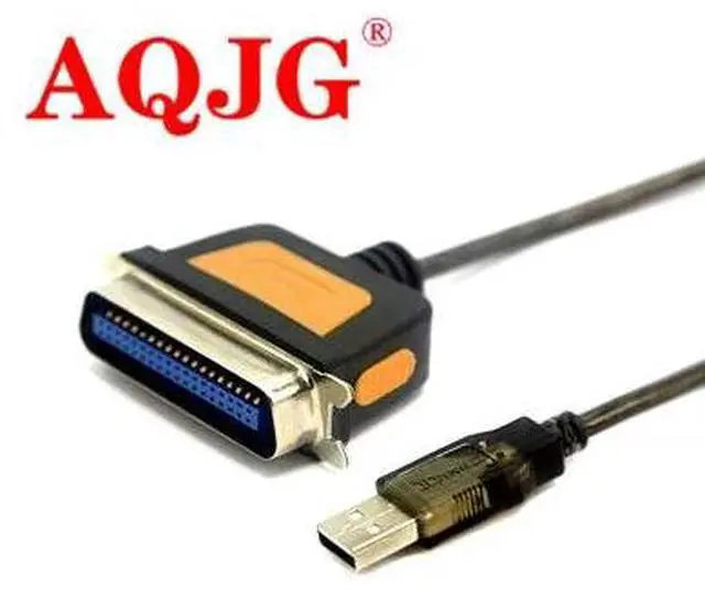 Alt view image 4 of 4 - USB to DB36 Printer Cable LPT Female Port Parallel IEEE 1284 36Pin Print Adapter Converter Printer Cable USB to DB36 CN36