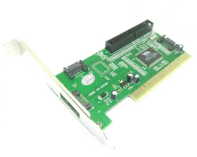 Alt view image 6 of 6 - PCI to SATA+IDE adapter card XBOX360 Brush Tool VIA VT6421 PCI to SATA expansion card