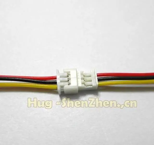 Alt view image 2 of 3 - Mini Micro JST 1.25mm 3Pin cable Connector with Wire 100set/lot