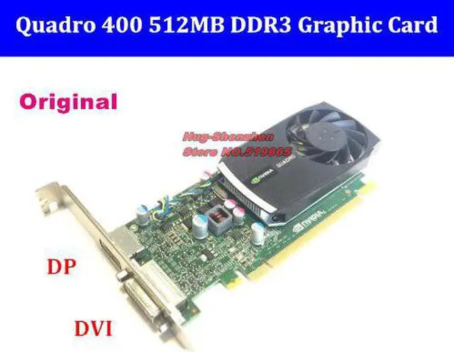 Main image of for quadro 400 512MB PCI-E 16x Video Card Q400 professional 3D Graphic Card
