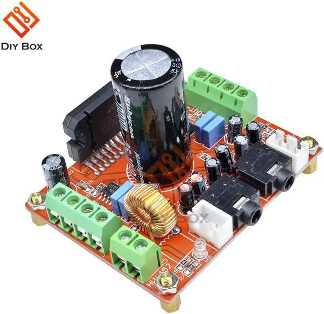 Alt view image 3 of 4 - TDA7850 Digital Audio Amplifier Board DC 12V 4*50W BA3121 Noise Reduction Car AMP Power Amplifiers Car Speaker DIY Kit