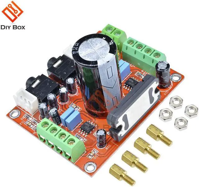 Alt view image 4 of 4 - TDA7850 Digital Audio Amplifier Board DC 12V 4*50W BA3121 Noise Reduction Car AMP Power Amplifiers Car Speaker DIY Kit