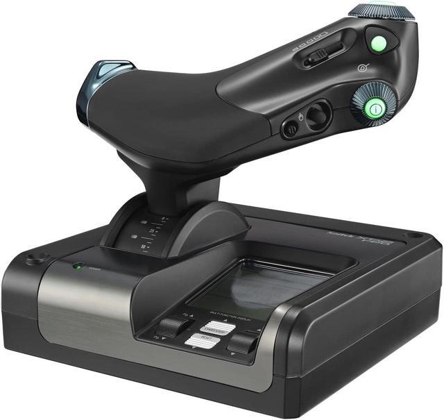 Alt view image 5 of 14 - Logitech G Saitek X52 Pro Flight Control System for PC - Black