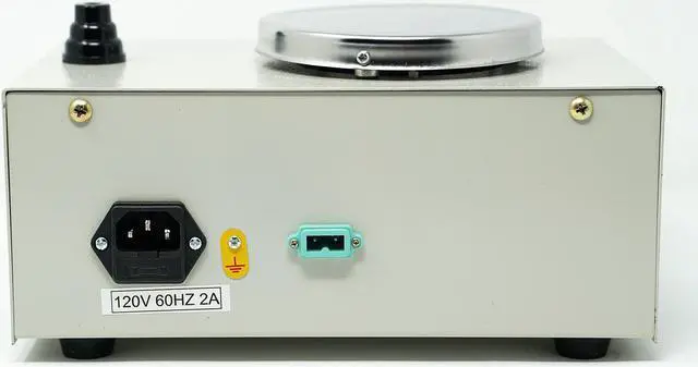 Alt view image 5 of 5 - Magnetic stirrer heating hot plate set,100 - 2000 rpm stir speed, rt - 100 c temp, 250 w heat, 5 stir bars - perfect lab equipment supplies for science lab, craft homebrew, yeast starter by EK