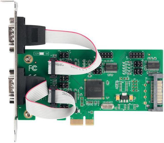 Alt view image 3 of 5 - PCI express 4 port Serial card Industrial Multi RS-232 DB9 COM port adapter for Serial Networking Monitoring Equipment
