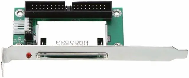 Alt view image 5 of 6 - 40 Pin CF To IDE Compact Flash Card Adapter Bootable Computer Accessories IDE Converter Card For Laptop PCI Bracket Back Panel
