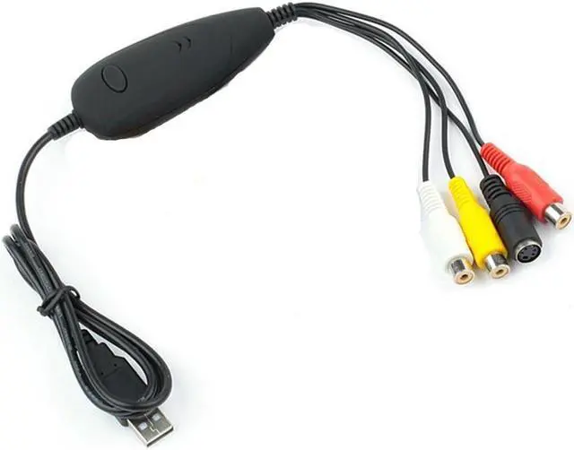 Alt view image 6 of 6 - USB 2.0 Capture Card For EzCap172 VHS Video Recorder DVD For Windows 7 8 10 Audio Video Grabber Capture Convert Analog Video