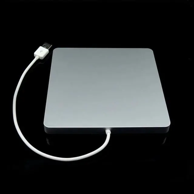 Alt view image 5 of 6 - DVD-RW Laptop External DVD Burner Drives Box Enclosure Case Suction Super Slim USB 2.0 Slot DVD Portatil Drive blu ray