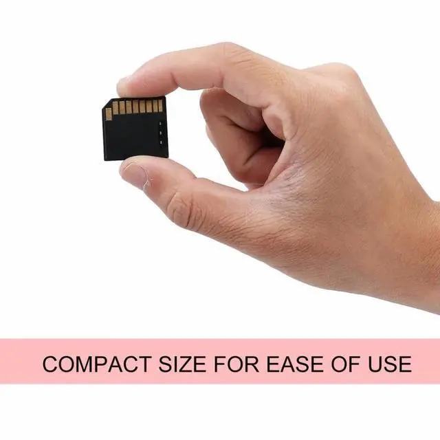 Alt view image 4 of 6 - Portable Mini Short SDHC TF SD Card Adapter Flash Drive for MacBook Air TF Card Memory Adapter Drive Secure Digital Card Adapter