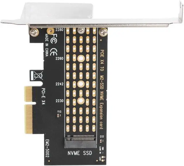 Alt view image 4 of 6 - Add On Cards M.2 NVME SSD to PCI-E Adapter Module PCIE Adapter M.2 NVME/M2 PCIE Adapter Computer Expansion Cards M2