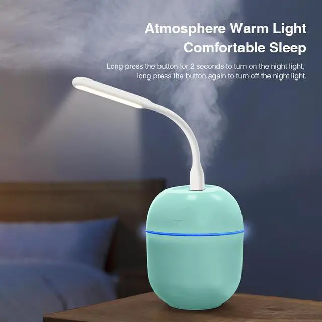 Alt view image 3 of 7 - 220ml Portable USB LED Mini Car Home Humidifier Senior Aroma Oil Diffuser Mist Purifier for Office Family