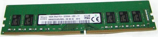 SK Hynix HMA82GU6DJR8N-XN 16GB DDR4 3200 2Rx8 PC4-3200AA UB2