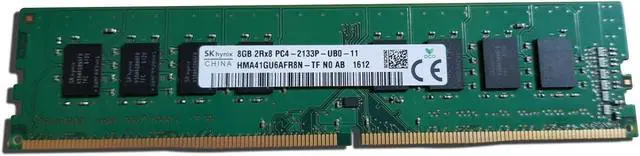 Main image of Hynix 8GB HMA41GU6AFR8N-TF DDR4-2133 PC4-17000 288-PIN Desktop Memory