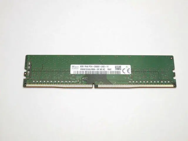 Main image of Hynix HMA81GU6JJR8N-VK 8GB DDR4 2666 PC4 21300 2Rx8 288-PIN DESKTOP MODULE