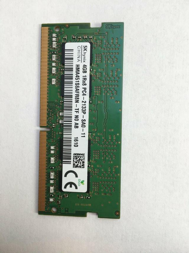 Main image of Hynix 4GB Ddr4 2133 MHz (PC4-2133P) 260 Pin SODIMM Laptop Memory Module HMA451S6AFR8N-TF