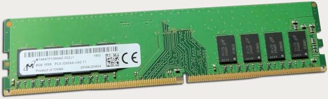 8GB DDR4 MICRON MTA8ATF1G64AZ-3G2J1 8GB PC4-3200AA-S 25600 NONECC