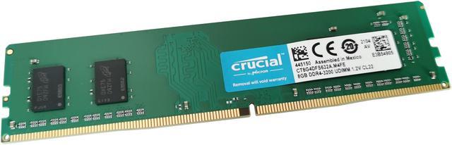 Crucial CT8G4DFS632A.M4FE 8GB 1x8GB PC4-25600 DDR4-3200MHz UDIMM