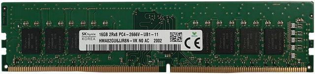 SK Hynix 16GB HMA82GU6JJR8N-VK DDR4-2666MHz PC4-21300 288-pin