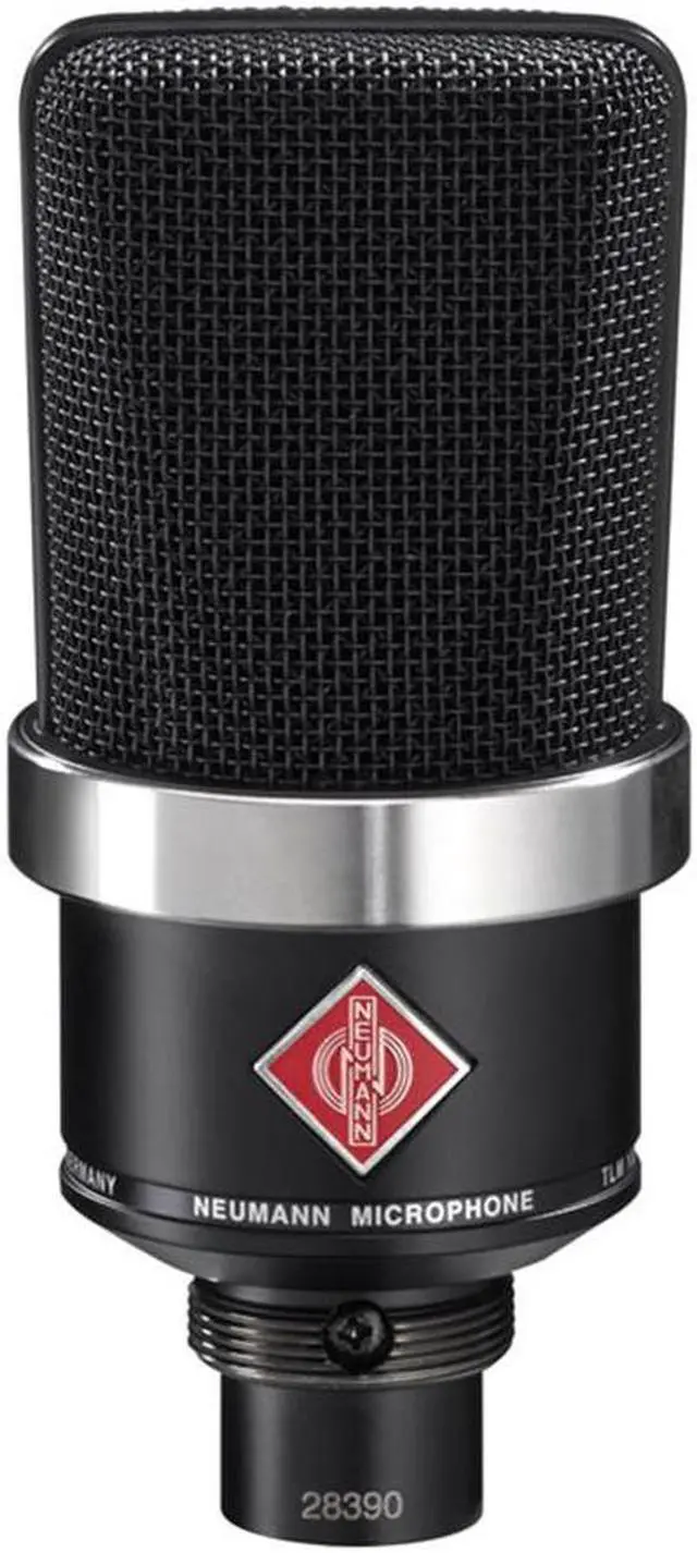 Alt view image 13 of 16 - Neumann TLM 102 Transformerless Cardioid Condenser Mic w/Mount (Black)