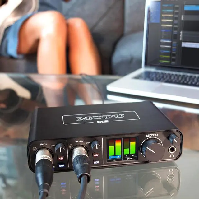 Alt view image 6 of 19 - MOTU M2 Audio Interface
