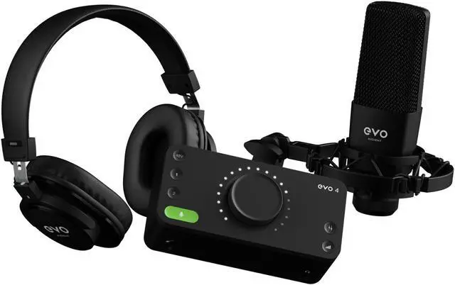 Alt view image 12 of 20 - Audient EVO SRB Start Recording Bundle