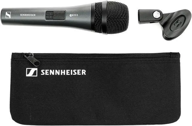 Alt view image 16 of 20 - Sennheiser E835-S Lead Vocal Stage Microphone with Switch