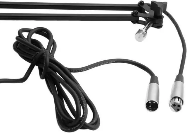Alt view image 5 of 19 - On-Stage MBS5000 Broadcast/Webcast Boom Arm with XLR Cable