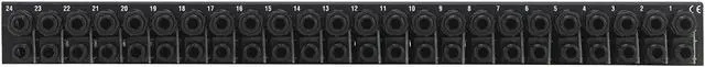 Alt view image 3 of 8 - dbx PB-48 48-Point 1/4" Patchbay