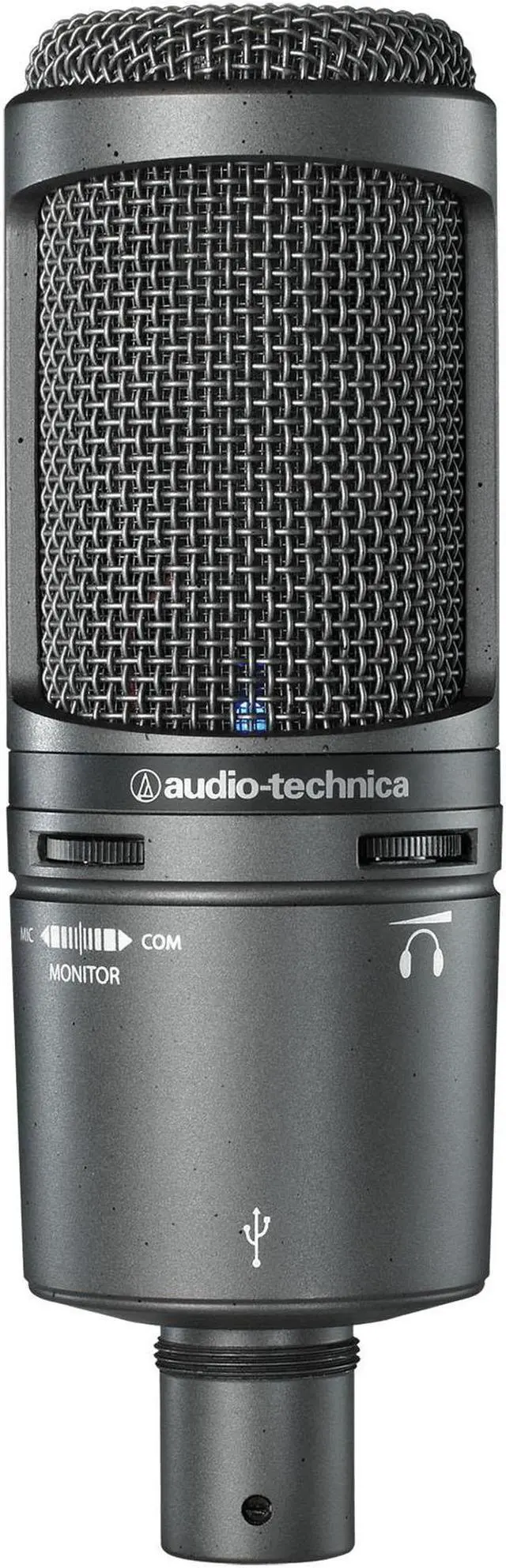Alt view image 13 of 20 - Audio-Technica AT2020USB+ Cardioid Condenser USB Microphone