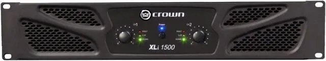 Alt view image 7 of 11 - Crown 1500 Amplifier 450W RMS 2 Channel Dark Gray NXLI15000US