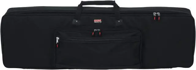 Alt view image 12 of 14 - Gator GKB88SLIM Slimline 88 Note Keyboard Gig Bag Keyboard Soft Bag