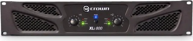 Alt view image 6 of 17 - Crown XLI800 Stereo 600-Watt Power Amplifier