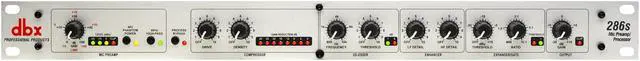 Alt view image 2 of 12 - DBX 286s Mic Pre Amp/ Channel Strip Processor Mic PreAmp