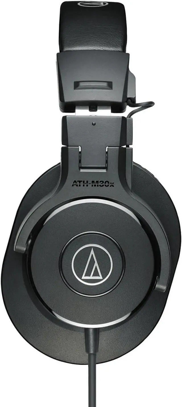Alt view image 10 of 20 - Audio Technica ATH-M30X Closed-Back Monitoring Headphones