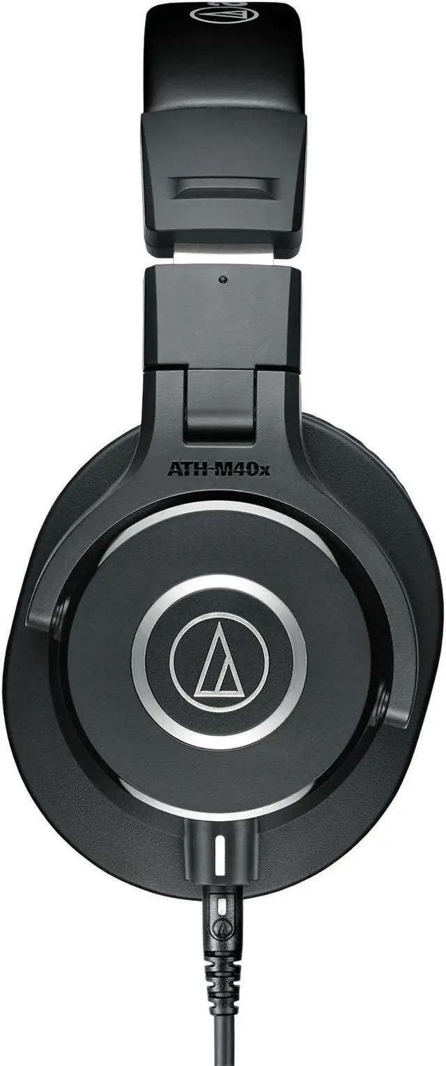 Alt view image 8 of 20 - Audio-Technica ATHM40x Professional Monitor Headphones- Black