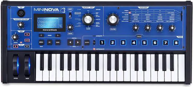 Alt view image 7 of 11 - Novation MiniNova 37-Key Synthesizer