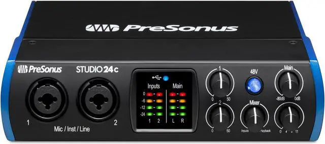 Alt view image 19 of 20 - Presonus Studio 24C USB-C Audio Interface