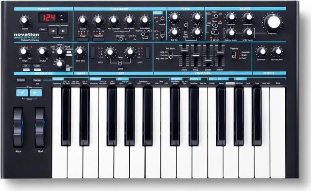 Alt view image 5 of 16 - Novation Bass Station II Analog Synthesizer