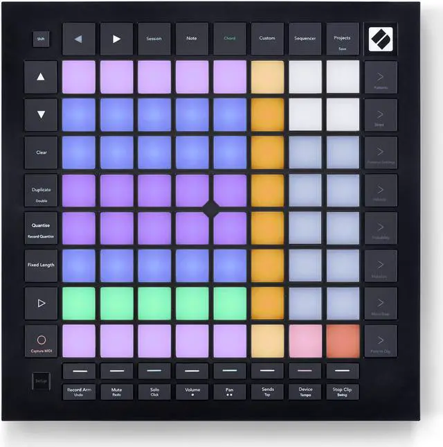 Alt view image 9 of 20 - Novation Launchpad Pro MK3 MIDI Controller and 64-pad Grid Instrument