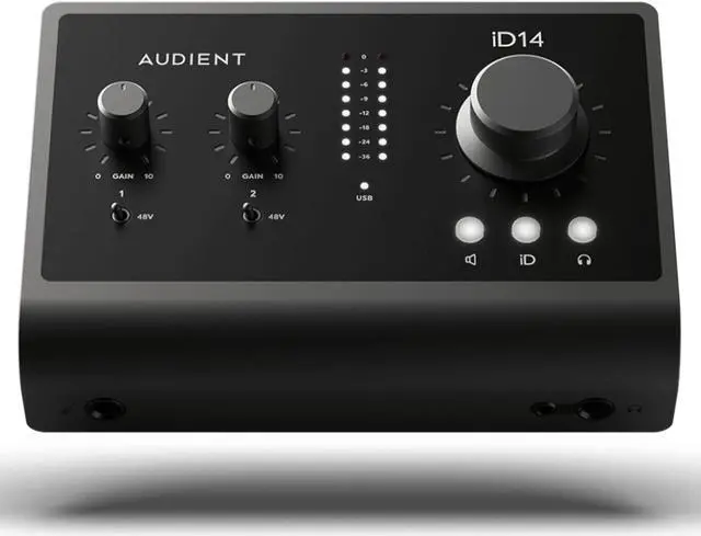Alt view image 9 of 16 - Audient ID14 MKII 2 channel USB2 Interface and Monitoring