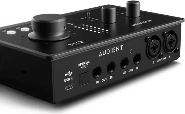Alt view image 5 of 16 - Audient ID14 MKII 2 channel USB2 Interface and Monitoring