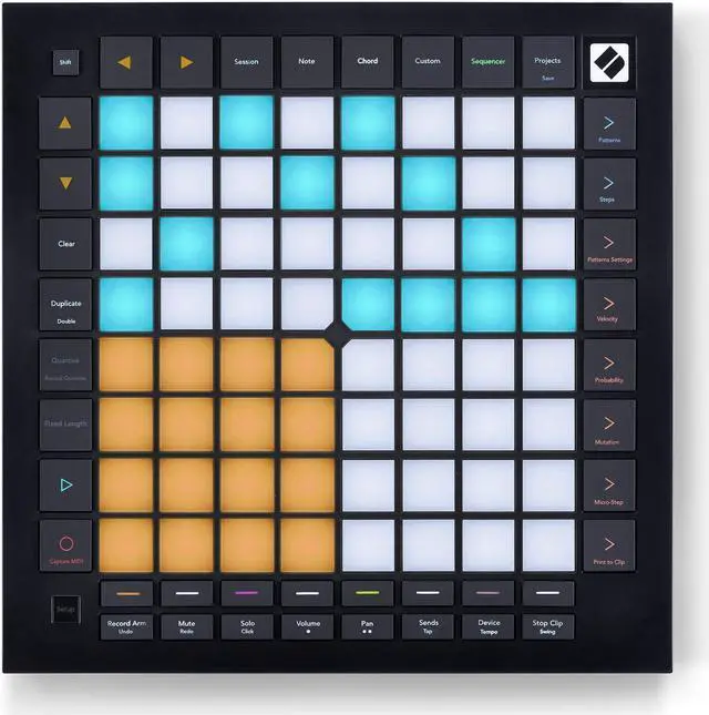 Alt view image 7 of 20 - Novation Launchpad Pro MK3 MIDI Controller and 64-pad Grid Instrument