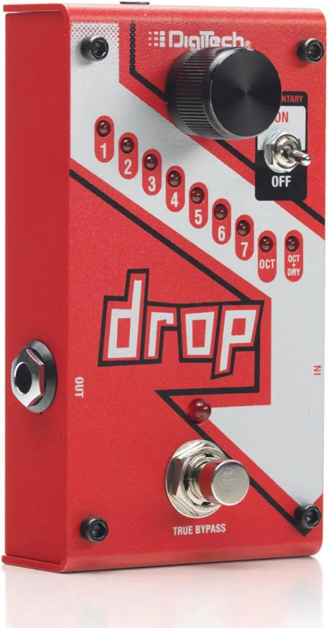 Alt view image 7 of 20 - Digitech Drop Polyphonic Drop Tune Pitch Shifter pedal