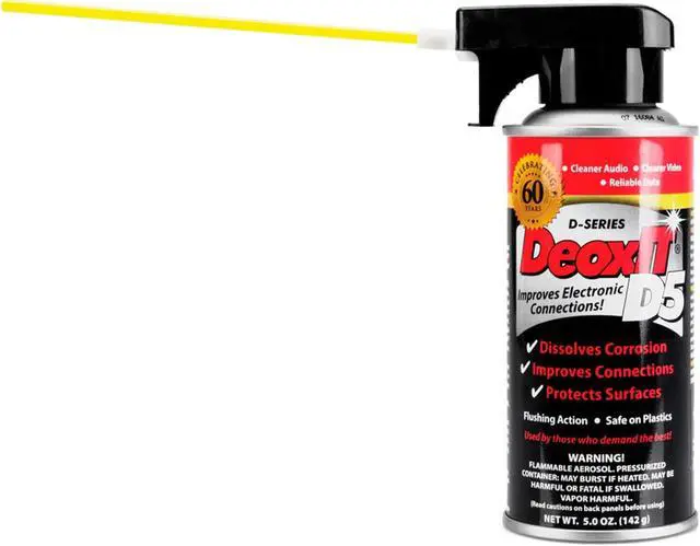 Alt view image 6 of 10 - DeoxIT Standard Deoxidizer Aerosol Spray 5oz