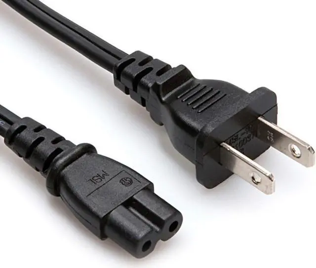 Alt view image 4 of 5 - Hosa PWP-426 Power Cord Iec C7 - Nema 1-15p 8ft