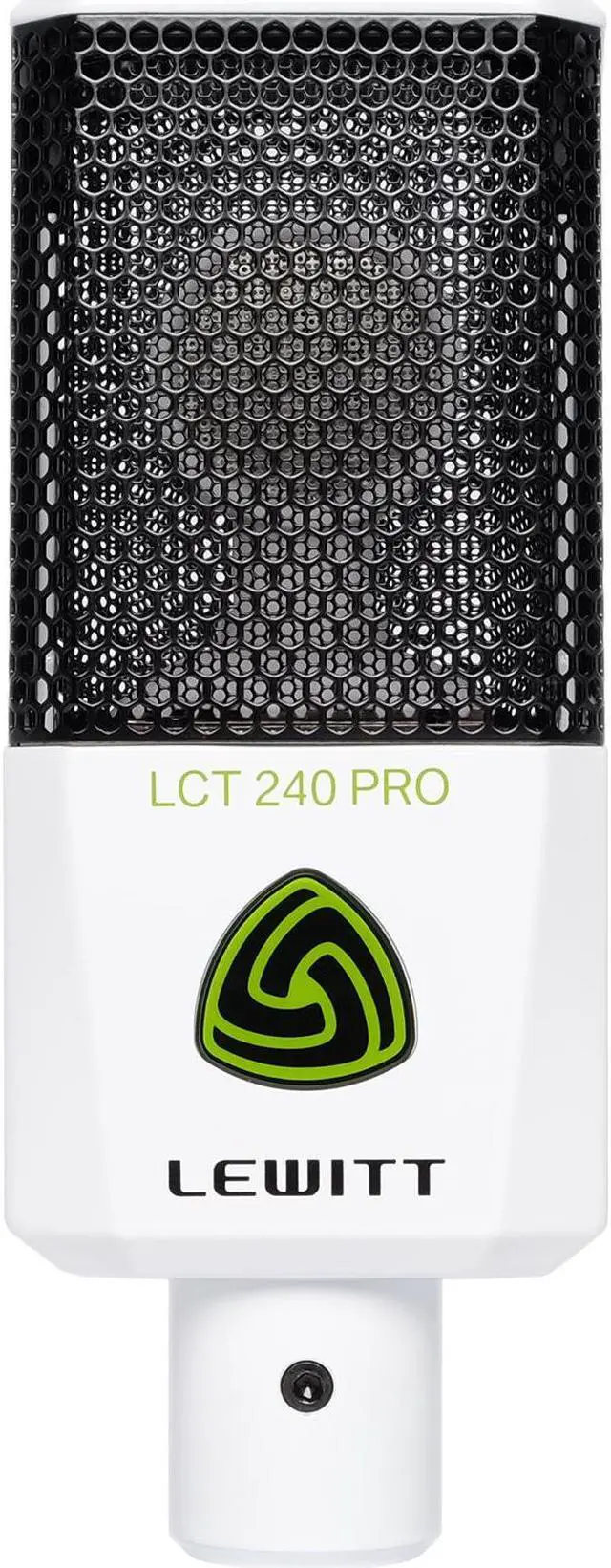 Alt view image 7 of 9 - Lewitt LCT-240 Pro Cardioid Condenser Microphone, White #LCT-240-PRO-WHT